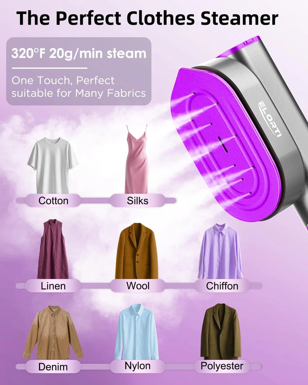 ELORTI Handheld Garment Steamer