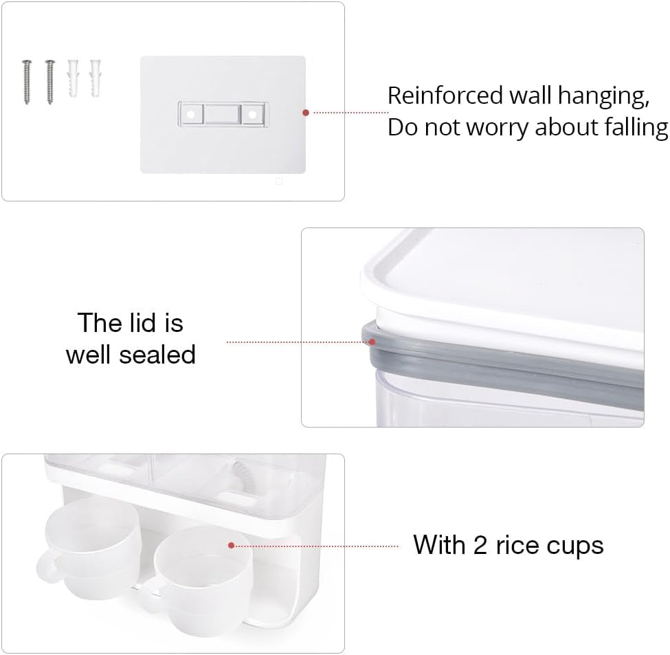 Laundry Beads Dispenser -Laundry Detergent Dispenser, Easy Access to Scented Beads, Laundry Room Organization Suitable for Laundry Beads , Laundry Powder, Rice (BPA Free )