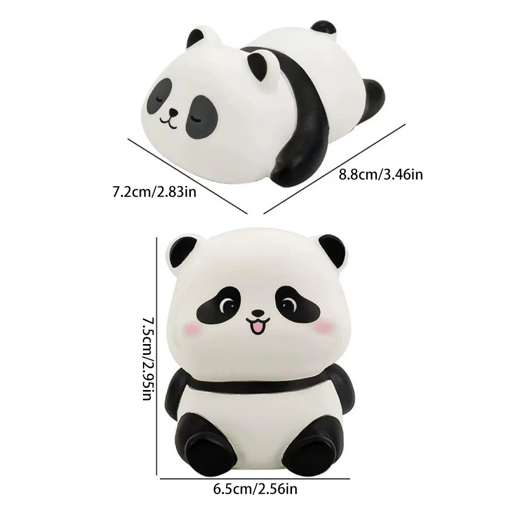 Panda Night Light for Kids Safe Non BPA Squishies Silicone Material Baby Nurserys Room Decor